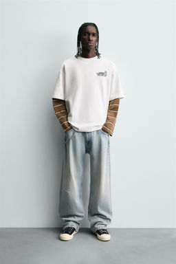 SLOGAN PRINT T-SHIRT
