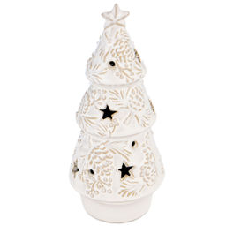 ФИГУРКА ЕЛКА С LED-ПОДСВЕТКОЙ КОЛЛЕКЦИЯ PINE CONES, 10*10*22,5 СМ - Bronco фото 5