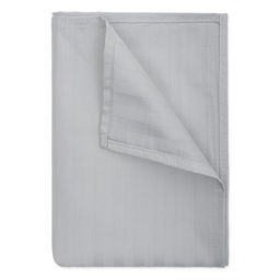 Простыня HoReCa 180х217, страйп-сатин, 100% хлопок, пл. 125 гр./кв. м., Белый песок ОП - Традиция фото 9