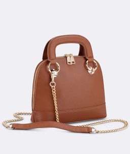 Сумка, коньячная