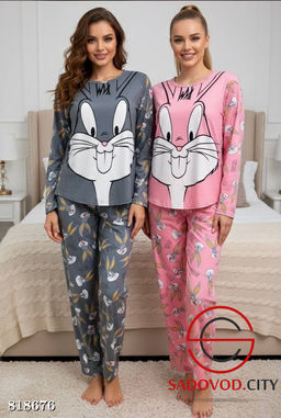 Пижама с штанами женская