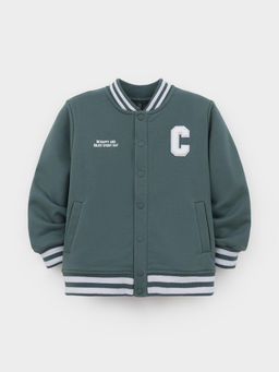 КР 302678/темный малахит жакет (бомбер) для мал