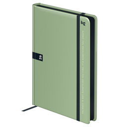Ежедневник BG 2026г. А5 176л. кожзам "Monochrome. Matcha" (DdA5_09620) мятный, тв.переплет, soft-touch