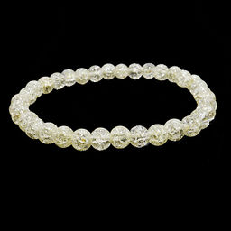 Браслет из камня Сахарный кварц солнечный дарует карьерный рост, привлекает успех 6мм