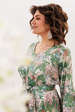 Платье ANELLI 1822 акация в саду  фото 10