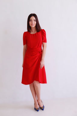 Martichelli Платье красное  фото 4