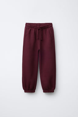 CONJUNTO SUDADERA Y PANTAL?N JOGGER / Burgundy - Zara фото 4