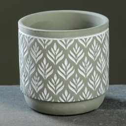 Кашпо для цветов «Узоры», 330 мл, 8.5×8.5×8.5 см, керамическое, МИКС