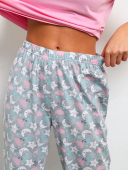 Пижама женская кор. рукав Today луна - Амадэль фото 7