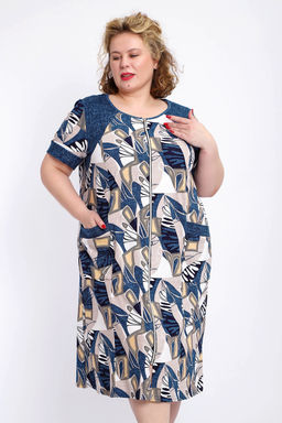 Халат 004 домашний на молнии