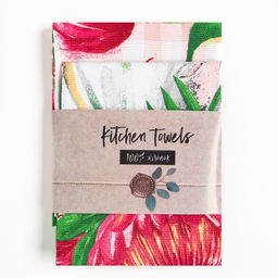 Набор кухонных полотенец Доляна Самой заботливой, 35х60см-2шт, 100% хл  фото 6