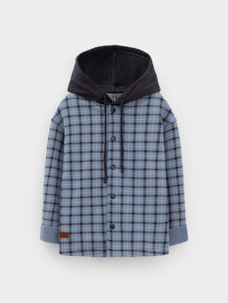 КР 302780/синий 3926 Н018.1 к614 рубашка для мал