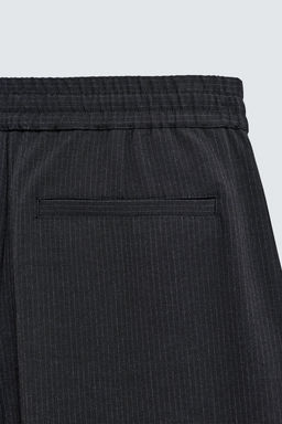 RELAXED FIT PINSTRIPE TROUSERS - Zara фото 9