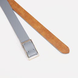 Ремень женский, ширина 2.8 см, пряжка металл, цвет серый - Simaland фото 2