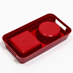 Миска для животных " LUCKY PET" двойная (0,45+0,36л) арт. С42068