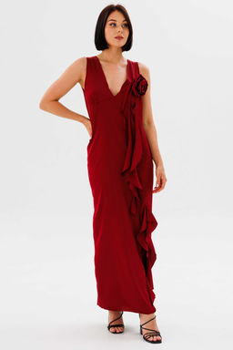 Платье AURA 3262-176-Р марсала