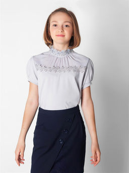 Блузка для девочки Белый слон