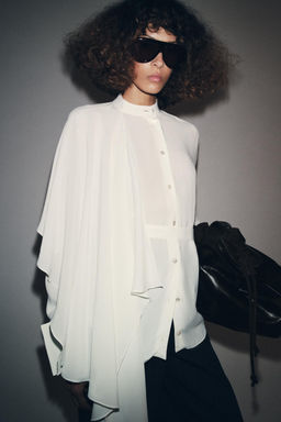 ASYMMETRIC ZW COLLECTION SHIRT