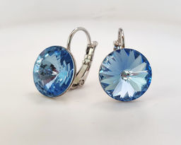 Серьги с кристаллами Swarovski