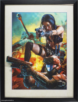 Картина 5D 30х40 FA229 Лара Крофт / 1912-3 /