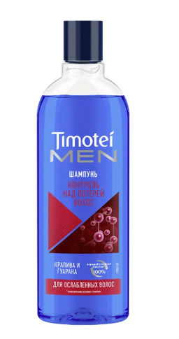 ТИМОТЕЙ д/волос шампунь 400мл Муж Контроль над потерей волос