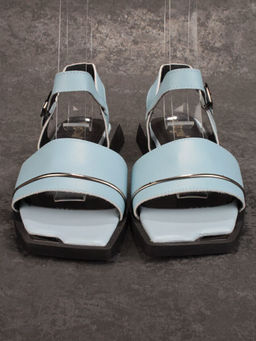 08-PEY183-5 LIGHT BLUE Босоножки женские (натуральная кожа)