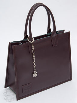 Сумка женская кожаная 1036L coffee Polina&Eiterou