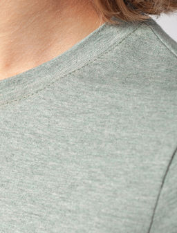 Платье из премиального хлопка с авторским принтом - Vilatte фото 4