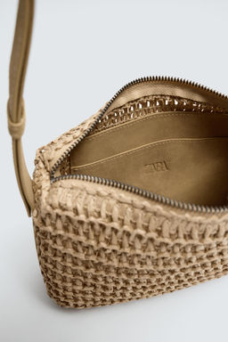 BRAIDED CROSSBODY BAG - Zara фото 7
