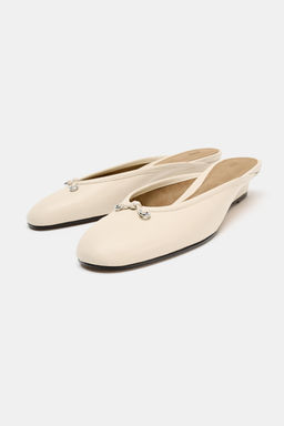 WEDGE SLINGBACK BALLET FLATS - Zara фото 3