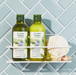 Шампунь Фиторегенерация от выпадения волос с морскими водорослями, 400 мл - Green mama фото 4