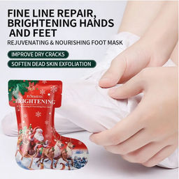 Маска для ног отшелушивающая увлажняющая носочки