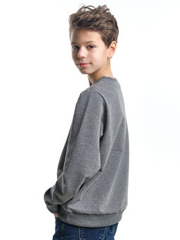 Толстовка с принтом UD 7242 граф меланж - Mini maxi фото 6