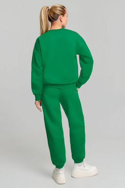 Арт. 2358 Костюм с брюками женский 44-52 (5 шт) Цвет:верх- кэмел, низ- кэмел - Калинка фото 9