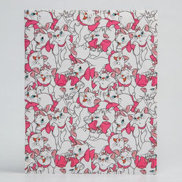 Тетрадь 48 листов в клетку, картонная обложка Коты-аристократы. Мари - Disney фото 3