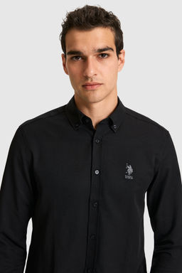Erkek Siyah Uzun Kollu Basic G_mlek - U.s. polo assn фото 2