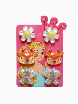 Серьги-клипсы детские на магните Выбражулька «Ассорти», 3 пары