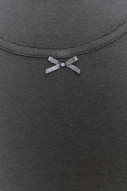 CAMISETA MANGA CORTA / Azul / Gris - Zara фото 5