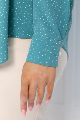 Блуза Вики (изумруд) Б12694-13 - Lt collection фото 4