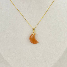 Кулон на цепочке из Лунного камня 45 см +