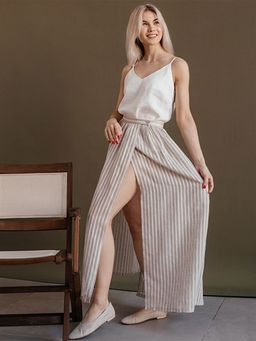 Юбка 100% лен ВОЛТРИ  фото 4