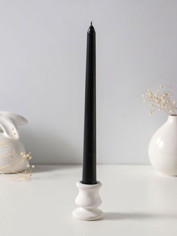 Цена за 2 шт. Свеча античная 25 см, 58 гр, 7 ч, цв. чёрный