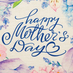 Салфетка декоративная Mothers day, 30×30 см,100% п/э