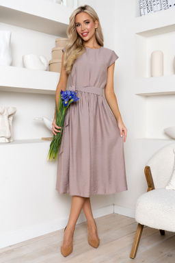 Платье Open Style 6182 пудровый