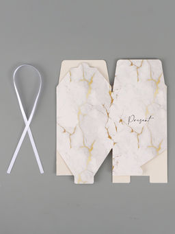 Цена за 10 шт. Коробка подарочная складная «Мрамор», 12×12×12 см