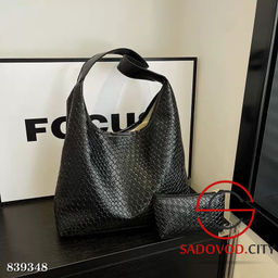 Женская сумка-тоут в ретро-плетеном дизайне - Bruno фото 4