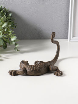Крючок декоративный чугун "Ящерица" 20х15х11 см