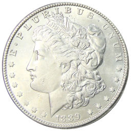 1 доллар 1889 года США Доллар Моргана