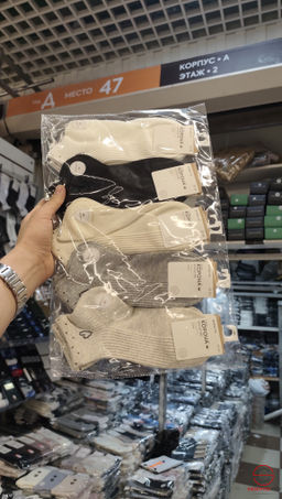 Женские носки из хлопка