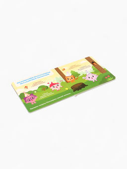 Книга с липучками «Весёлый праздник», 12 стр., Малышарики